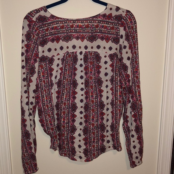 Boho wrap top - Picture 2 of 3
